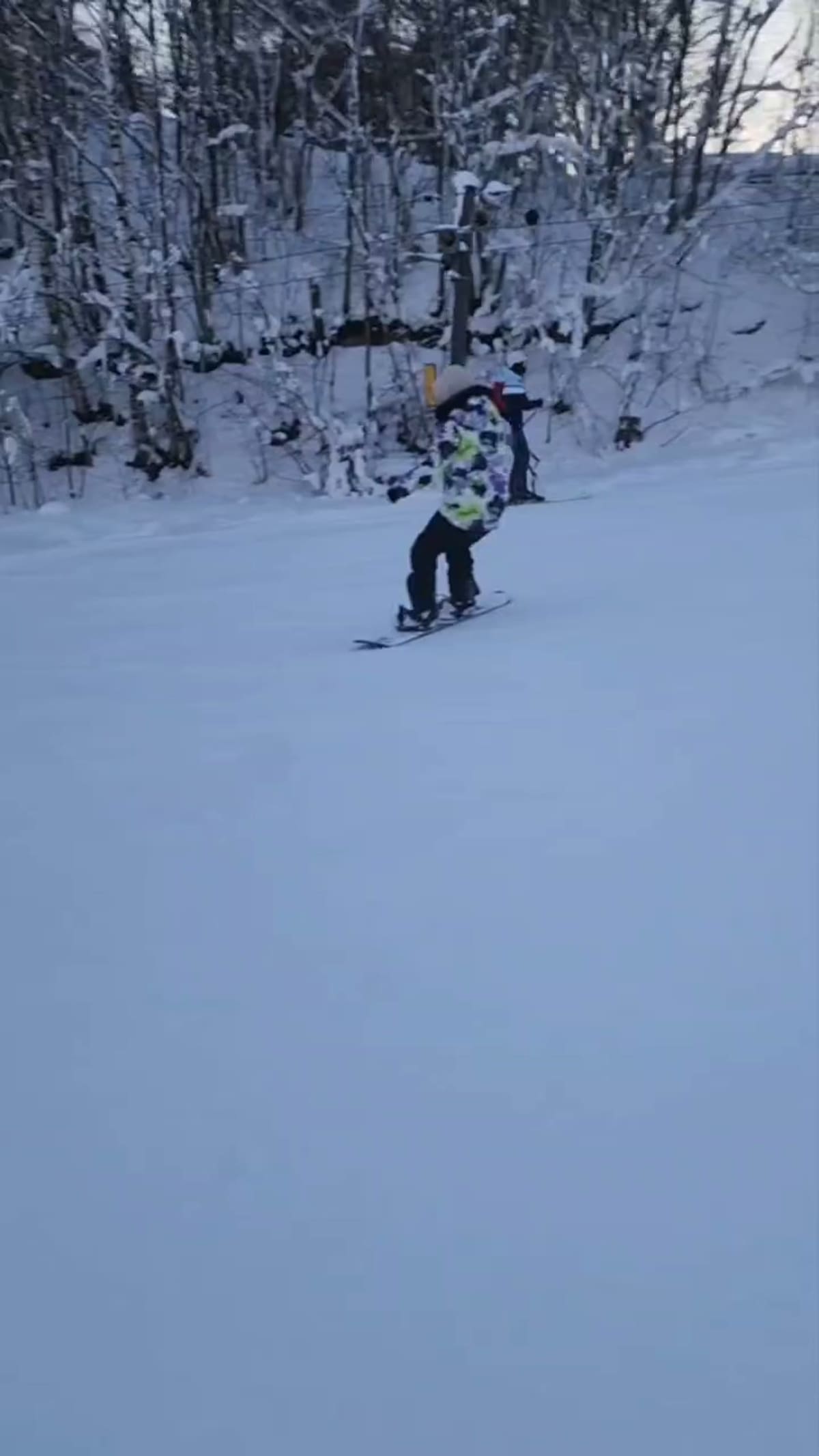 Зима на склоне