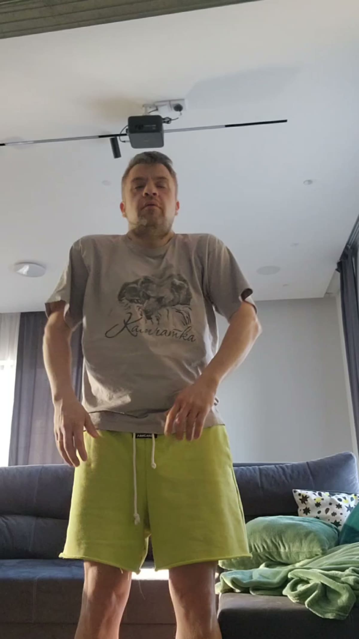 Вернулся к тренировкам